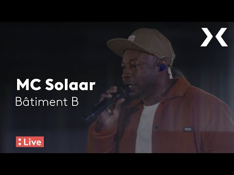 Mc Solaar en live dans Bâtiment B