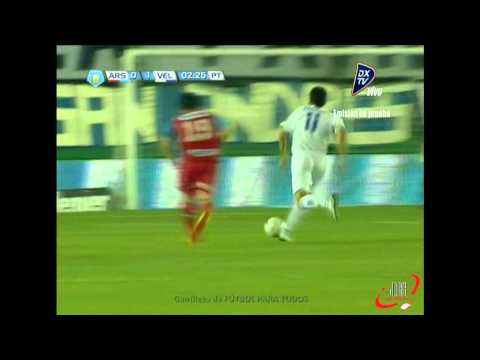 GOL DE FERREYRA - ARSENAL 1 VELEZ 5 - FECHA 13 (03 11 2012)