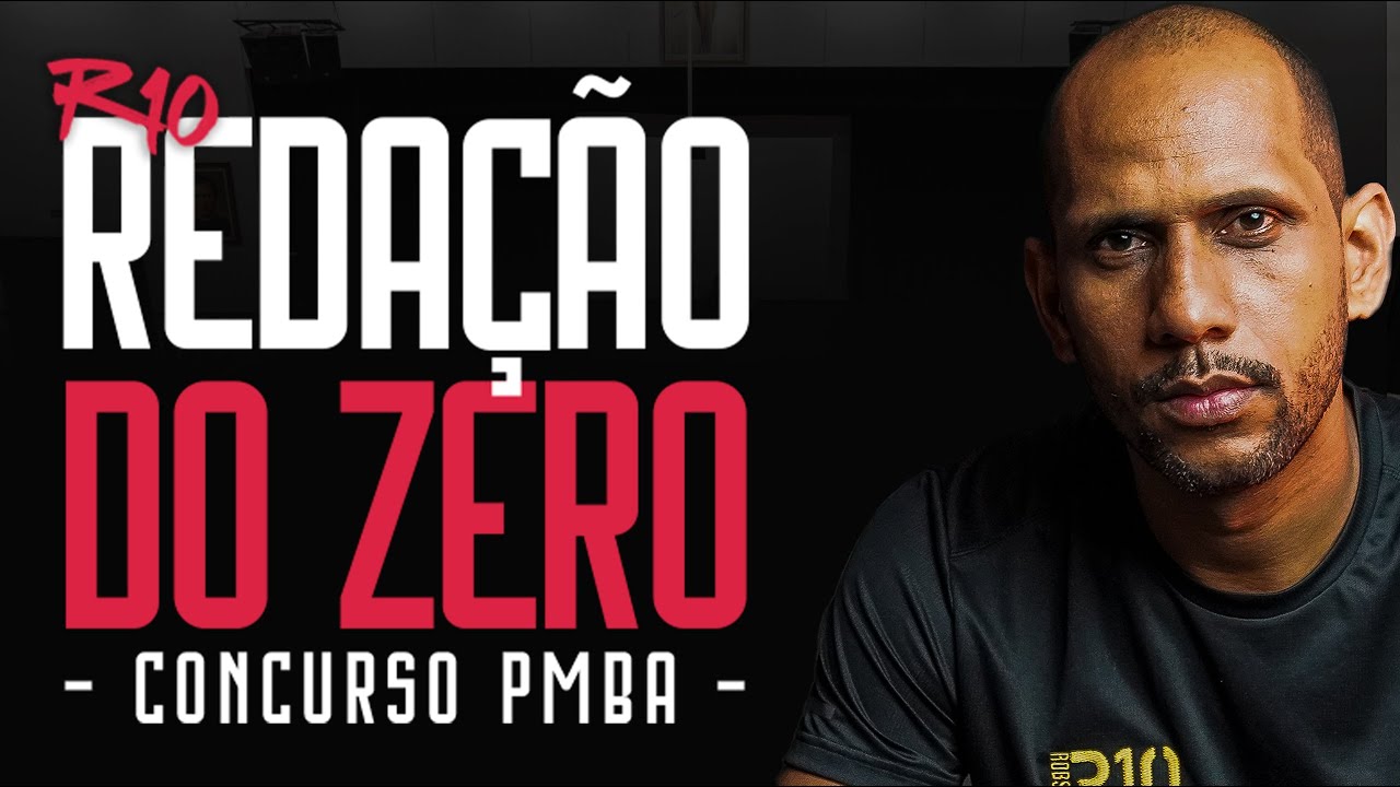 Concurso PMBA/CBMBA 2025 CFO: REDAÇÃO DO ZERO!