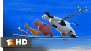 Barnyard (1/10) Movie CLIP - Farm Surfing (2006) HD