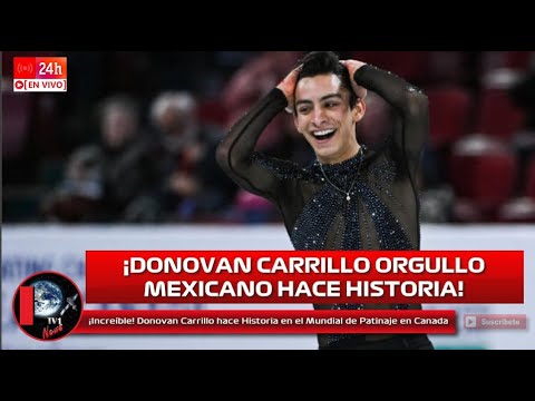 ¡Increíble! Donovan Carrillo hace Historia en el Mundial de Patinaje en Montreal Canadá 2024