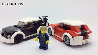 YouTube thumbnail: Tutorial - MOC Lego Car!