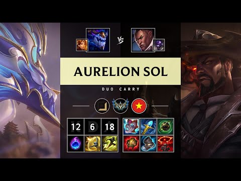 Aurelion Sol Carry vs Lucian - VN Challenger Patch 25.07