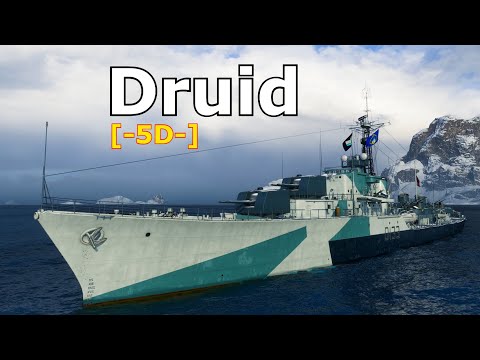 World of WarShips Druid - 4 Kills 232K Damage