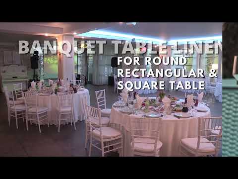 Wedding Table Covers