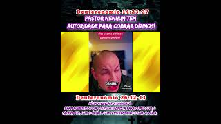 PASTOR NÃO TEM ALTORIDADE PARA COBRAR DÍZIMOS. #abuscareal #abusca