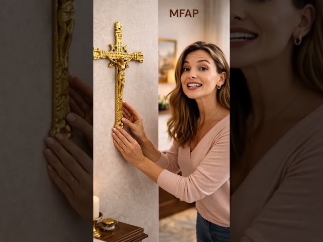 Vídeo relacionado con FOLOSAFENAR Crucifijo Cruz de Pared,Crucifijo Católico Vertical Hecho a Mano Aleación de Zinc Metal Hermoso para Tocadores(Color Cobre)