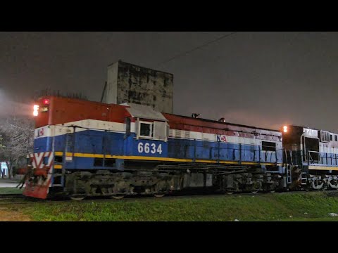 [4K] Tren de tolvas graneras de NCA con destino a General Deheza pasando por Marcos Juárez!!!!!!