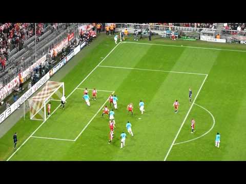 Bayern - CFR Cluj 3:2 Ratare CFR corner // Great goal opportunity for CFR