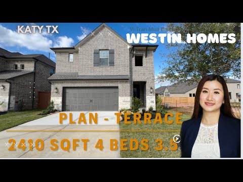 V269 - KATY TX - WESTIN HOMES PLAN TERRACE - 4 camas 3,5 banheiros - GẦN CHỢ VÀ HWY TRƯỜNG HỌC TỐT