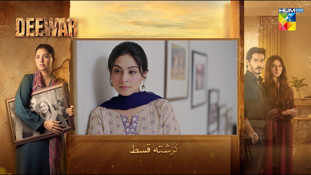 Deewar - Episode 43 Recap - [ Sunita Marshall & Ali Abbas ] HUM TV