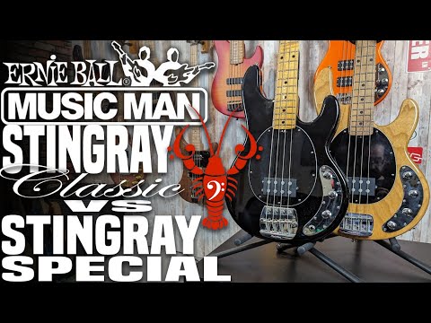 Music Man Stingray Classic vs. Stingray Special - Stingray Sweetness - LowEndLobster Tone Shootout