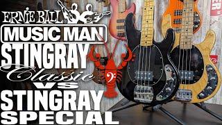Video thumbnail for Music Man Stingray Classic vs. Stingray Special - Stingray Sweetness - LowEndLobster Tone Shootout by LowEndLobster