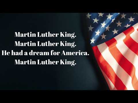 Martin Luther King- lyrics