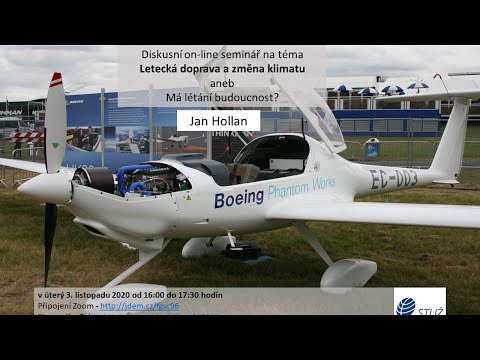Letecká doprava a změna klimatu - Jan Hollan