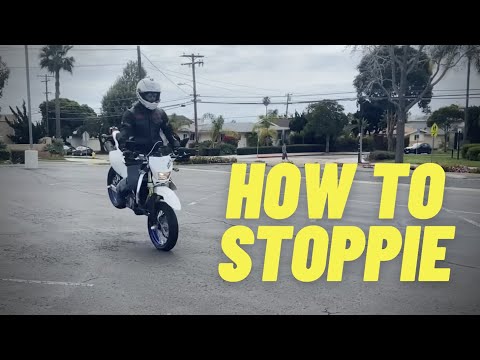 How To Do A Stoppie On A Motorcycle