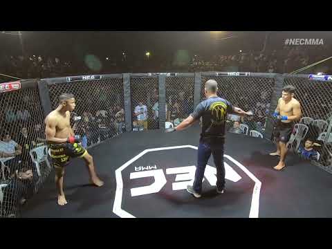 NEC 55 Luta 1 - Cleiton "Bolinha" vs Marcos "Borrachinha" -  01/07/23 - Amapá / Amapá / Brasil