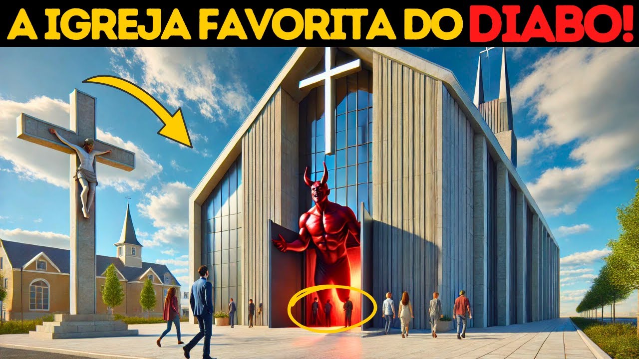 Por que SATANÁS ama tanto esta IGREJA e o que você precisa saber para ESCAPAR dela!