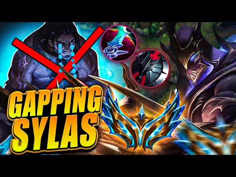 THIS CHALLENGER SYLAS DIDNT EXPECT NEW ZED BUILD DMG l 420WeabooSlayer
