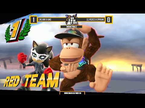 WBB 136 | [W] 6WX & Uno vs [L] Rozics & Spirunk - Grand Finals - Smash 4