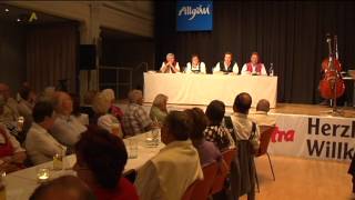 Im Allgäu san mir dahoim: Allgäuer Mundart-Forum auf der Festwoche