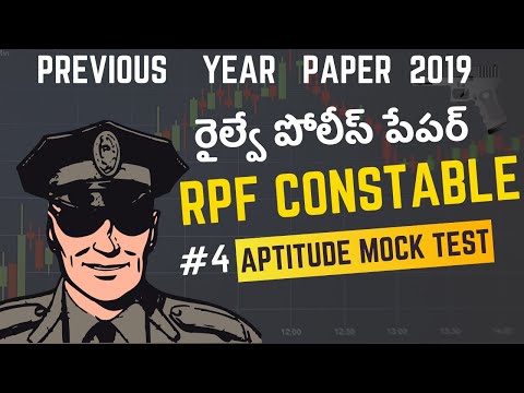 RPF Constable Aptitude 4B