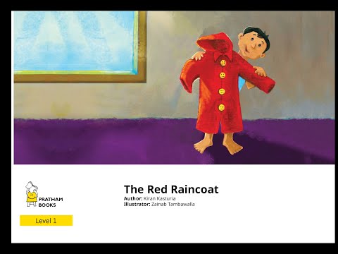 The Red Raincoat - Story for children and adult that are learning english