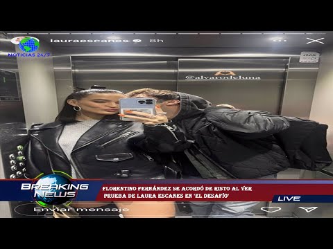 Florentino Fernández se acordó de Risto al ver  prueba de Laura Escanes en 'El Desafío'