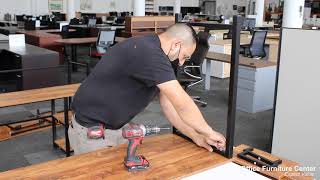 OFC L-Shaped Desk Assembly Instructions | Office Furniture Center