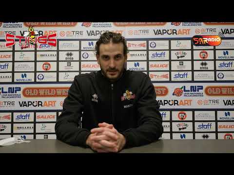 Post-partita Staff Mantova - GTG Pistoia coi coach Valli e Brienza e Spizzichini