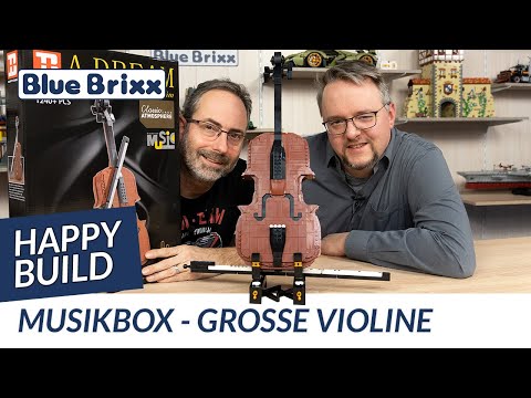 Musikbox - große Violine