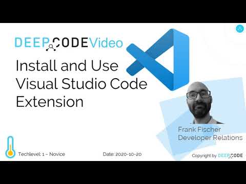InstallDeepcodeExtensionVscode