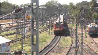 preview picture of video 'Vagai  Express Entering Chengalpattu Jn'