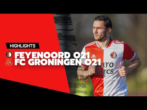 Belangrijke overwinning! | Highlights Feyenoord O21 - FC Groningen O21 | Feyenoord Academy 2021-2022