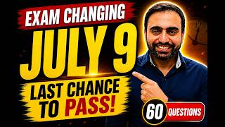 PMP Exam Changing July 9 | Last Chance to Pass Before New Format (60 Questions LIVE)