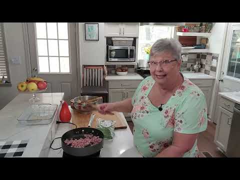Bowtie Pasta with Ham & Peas