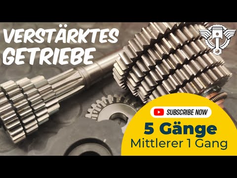 Simson Tuning 5 Gang Getriebe für M500 M700 Motor