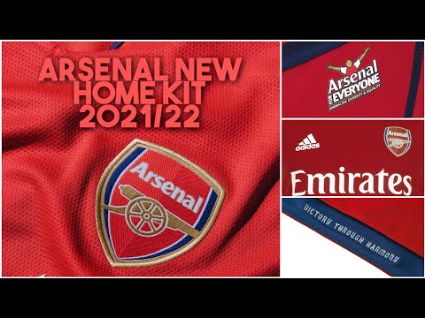 ARSENAL NEW HOME KIT 2021/22 || GUNNERS || #arsenal #newkit #adidas
