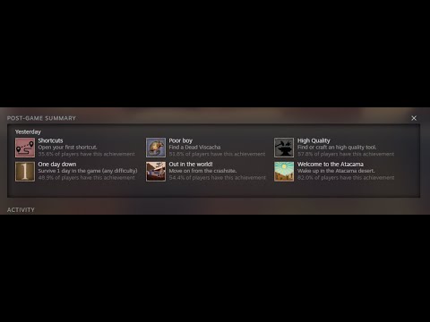 Arid all achievements Part 1