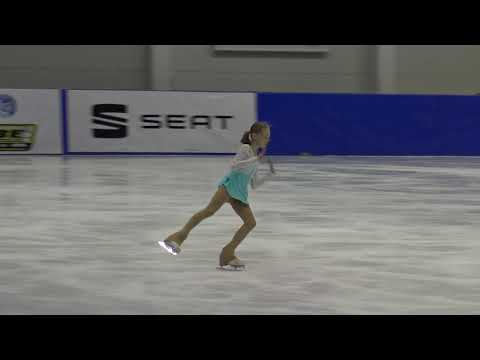 12. Santa Claus Cup 2018: Daria Tiutiunnikova (RUS) - FS Basic Novice I Girls Free Skating