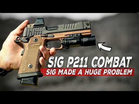This Pistol Is a Problem for Everyone Else | SIG P211 Combat
