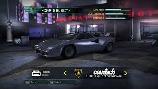 Need for Speed Carbon Redux 2022 all cars unlocked