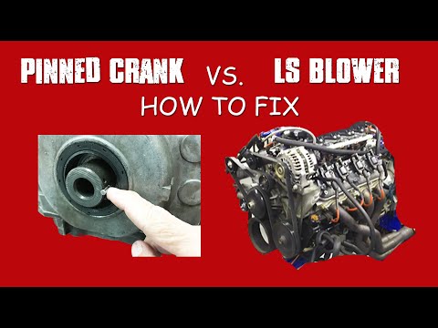 HOW TO: PIN THE CRANK-SUPERCHARGED LS (NO MORE SLIP = MORE BOOST AND HP) FULL RESULTS