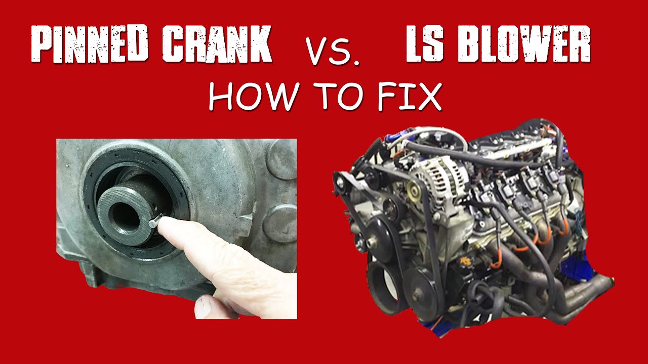 HOW TO: PIN THE CRANK-SUPERCHARGED LS (NO MORE SLIP = MORE BOOST AND HP) FULL RESULTS