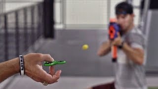 Fidget Spinner Trick Shots | Dude Perfect