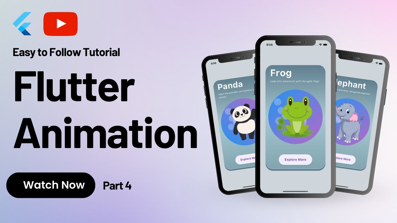 Flutter Animation Tutorial: Basic Animation Part 4