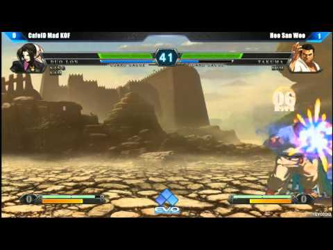 EVO 2013 KOF13 : Cafe ID Mad KOF vs Hee San Woo