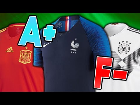 GRADING EVERY 2018 WORLD CUP KIT