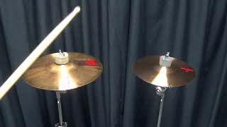Video thumbnail for 8'' vs 10'' Paiste 2002 Splash Comparison.  Splash cymbal shoot out by Timmy G