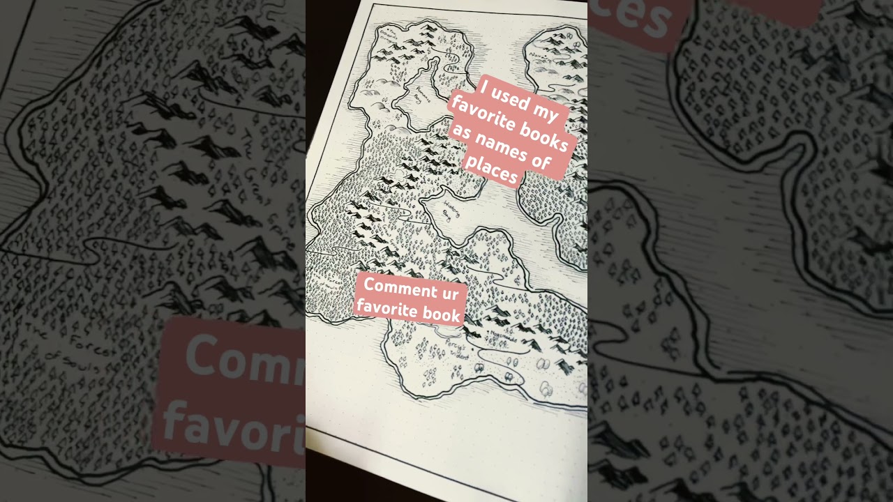 Do u wanna see my reading journal? #dnd #maps #fantasy #rpg #fyp #comment #art #fyp #drawing